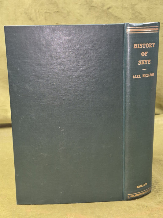 History of Skye Alexander Nicolson 1930 Alex Maclaren1