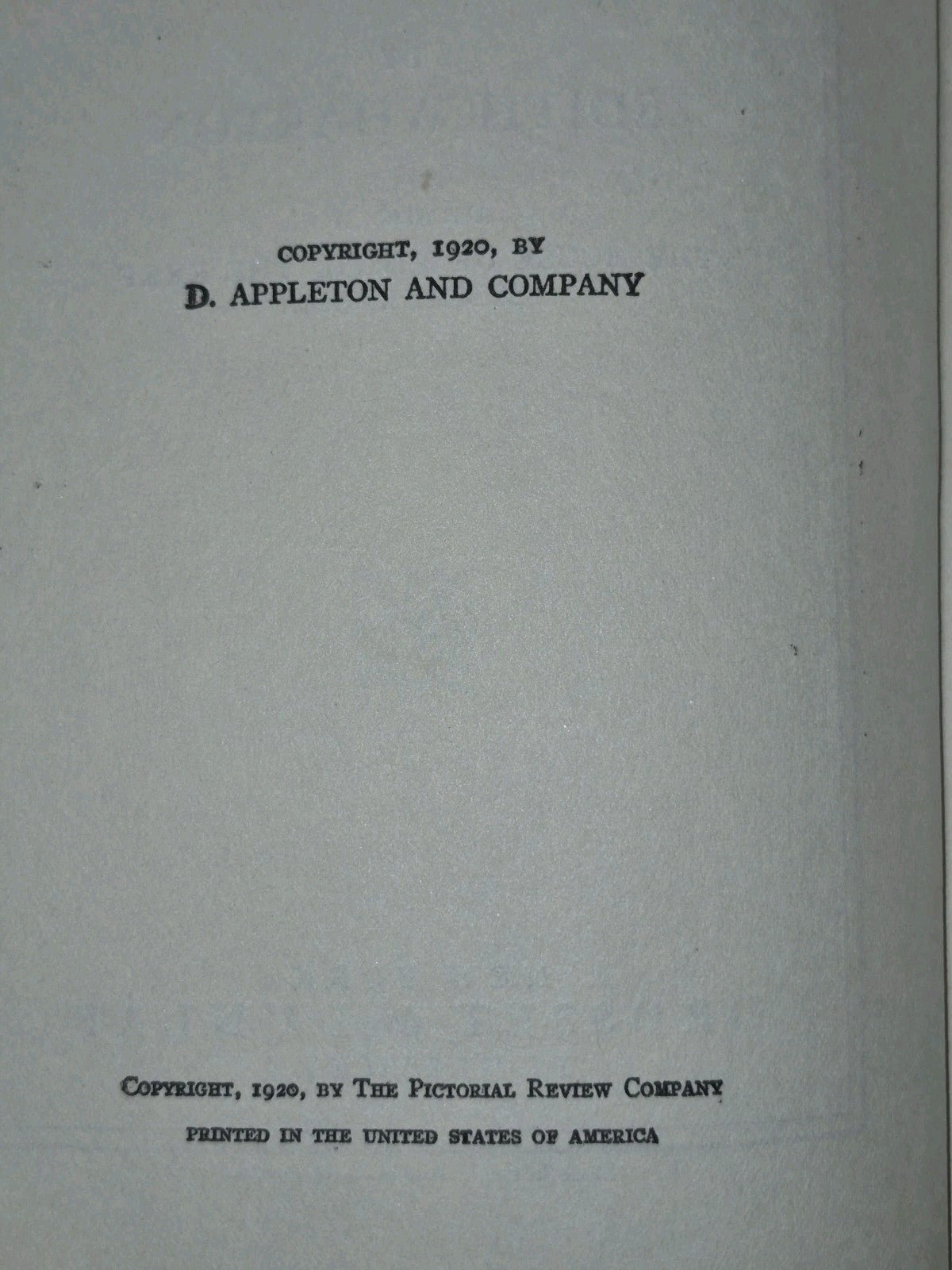 The Age of Innocence Edith Wharton Grosset & Dunlap Early Reprint 19206