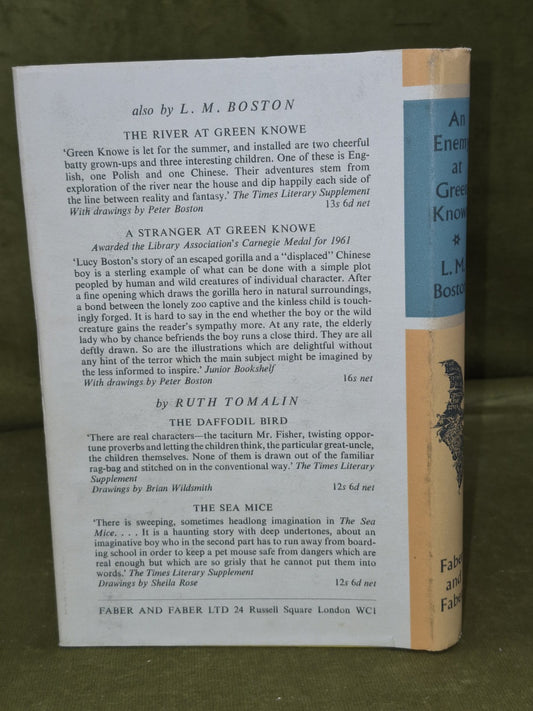An Enemy at Green Knowe First Edition 1964 L M Boston Peter Boston 1