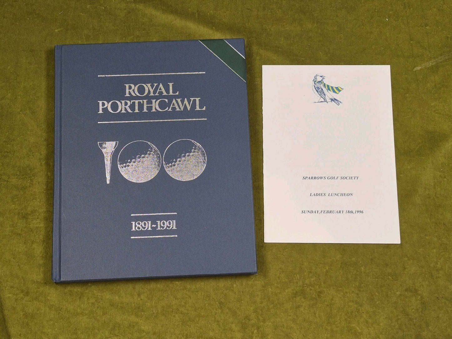 Royal Porthcawl Golf Club 1891-1991 - Leo McMahon HB9