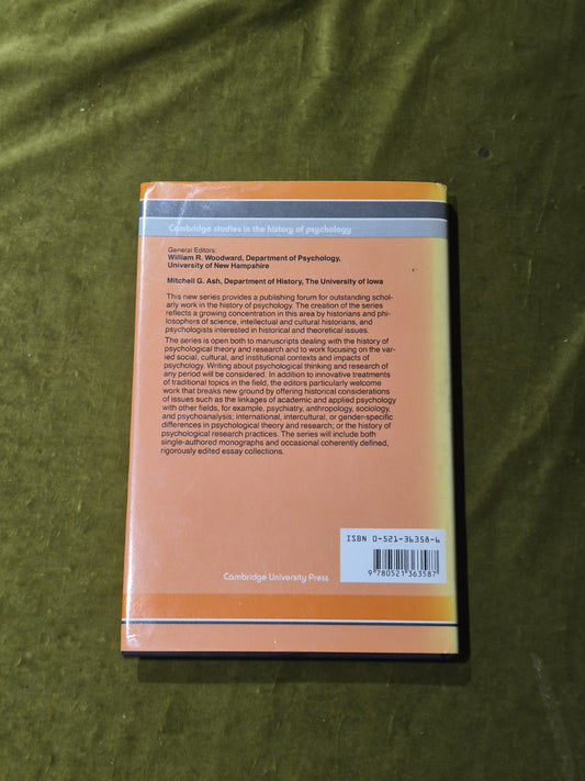 Constructing the Subject - Kurt Danziger - Cambridge Hardback with Dust Jacket1