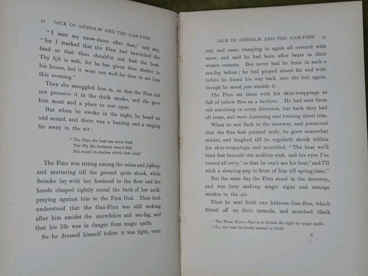 Weird Tales from Northern Seas from the Danish of Jonas Lie Nisbet Bain 18938