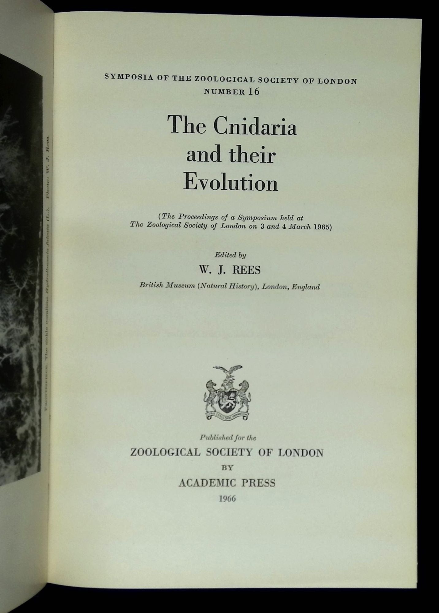 The Cnidaria and Their Evolution