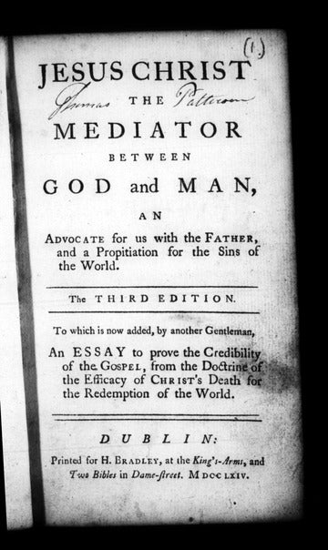 Jesus Christ the Mediator Between God and Man