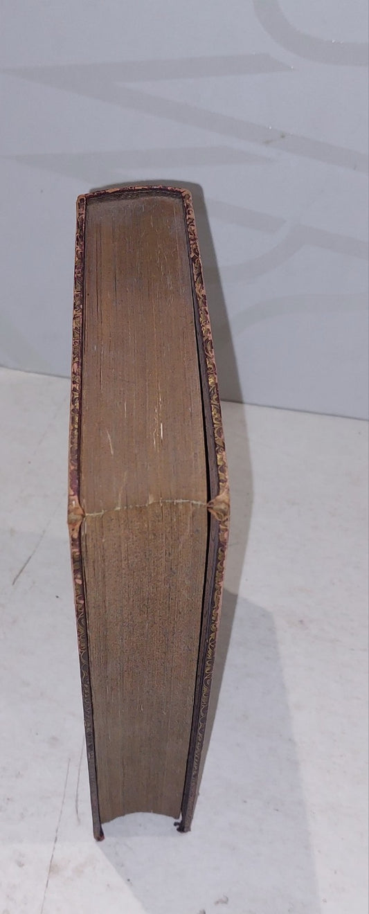 Leila or the seige of Granada, Edward Lytton Bulwer (1838) Leather Bound Book1