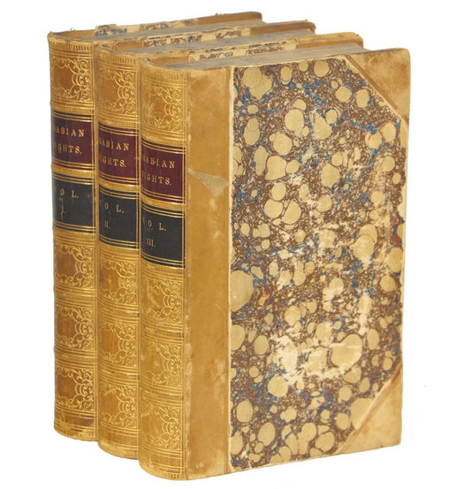 The Thousand and One Nights (3 Volumes) - Arabian Nights' Entertainments