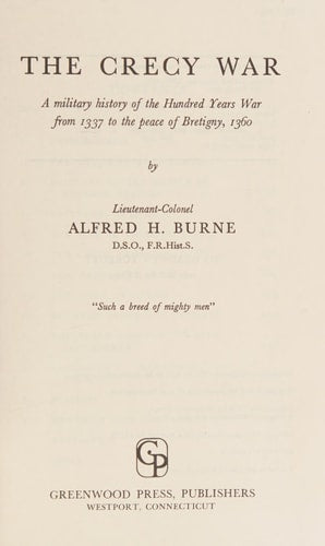 The Crecy War