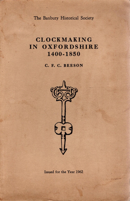 Clockmaking in Oxfordshire 1400 - 1850