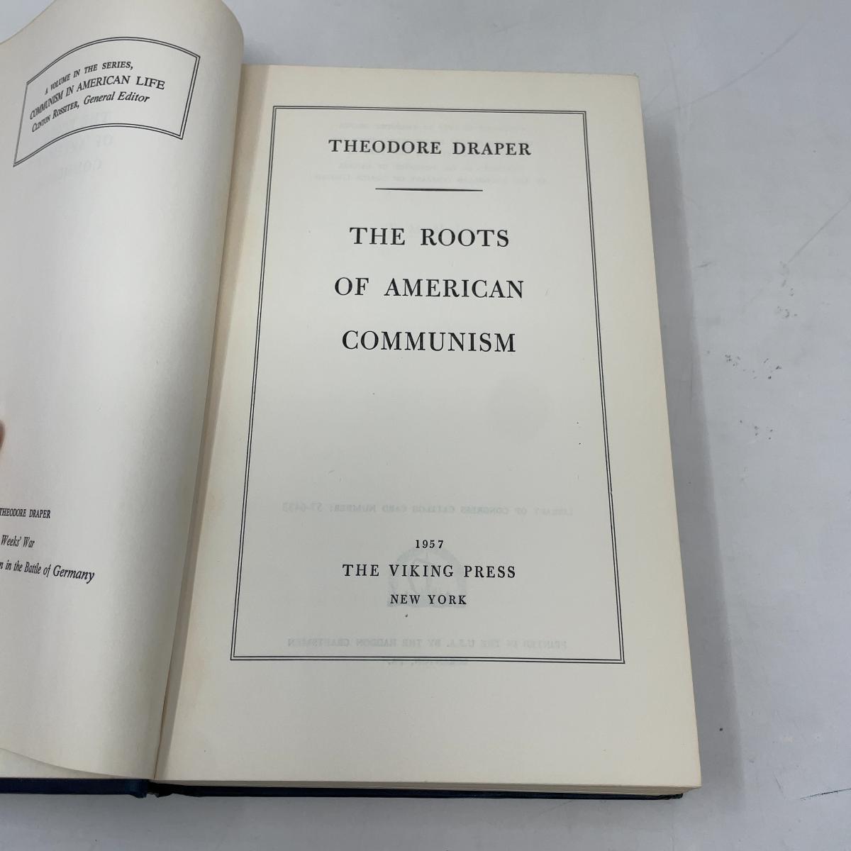 The Roots of American Communism