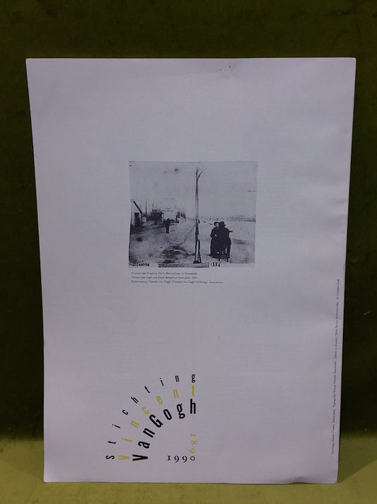 Stichting Vincent Van Gogh Centenery Herdenkingsjaar 1990 Lawrence Weiner1