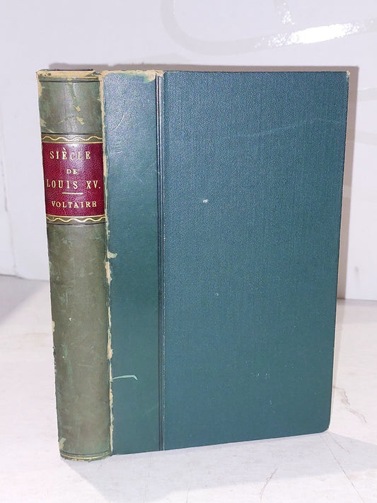 SIÈCLE DE LOUIS XV / HISTOIRE DU PARLEMENT DE PARIS By Voltaire Hb Book0