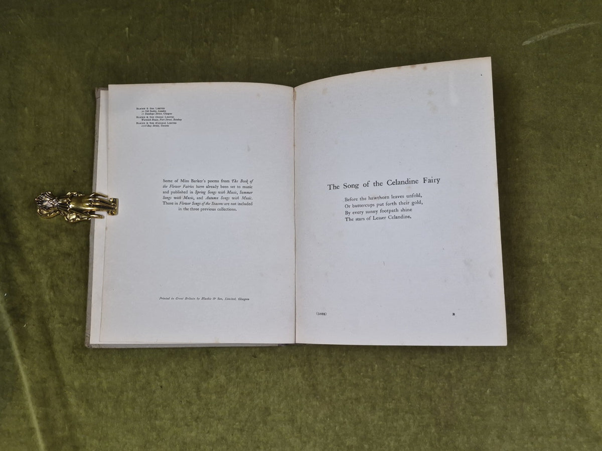Flower Songs of the Seasons with music - Cicely Mary Barker, Illustrated4