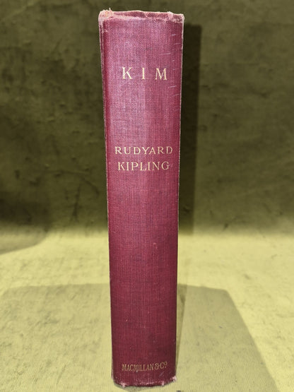 Kim by Rudyard Kipling 1901 First Edition 1st Impression 3