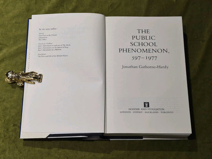 The Public School Phenomenon 5971977 | Jonathan GathorneHardy  Hardcover w DJ4