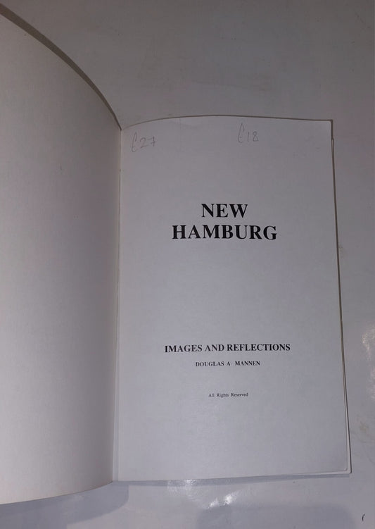 New Hamburg: images and reflections. Douglas A Mannen 1