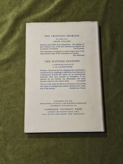 Adam Smith And The Scotland Of His Day - C R Fay1
