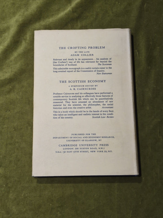Adam Smith And The Scotland Of His Day - C R Fay1
