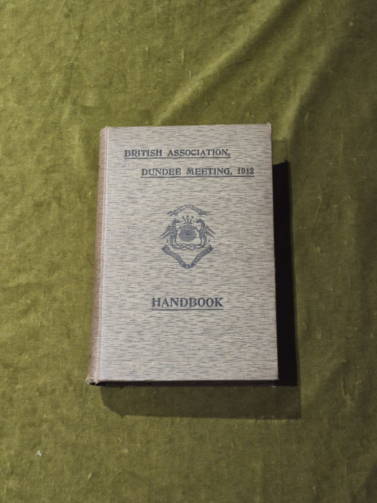 British Association - Handbook and Guide to Dundee and District0