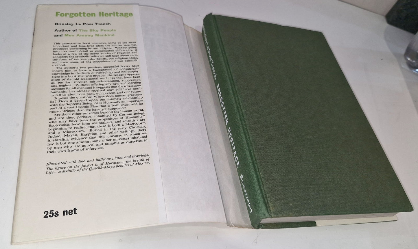 FORGOTTEN HERITAGE By Brinsley Le Poer Trench  Hardcover 1st Edition4