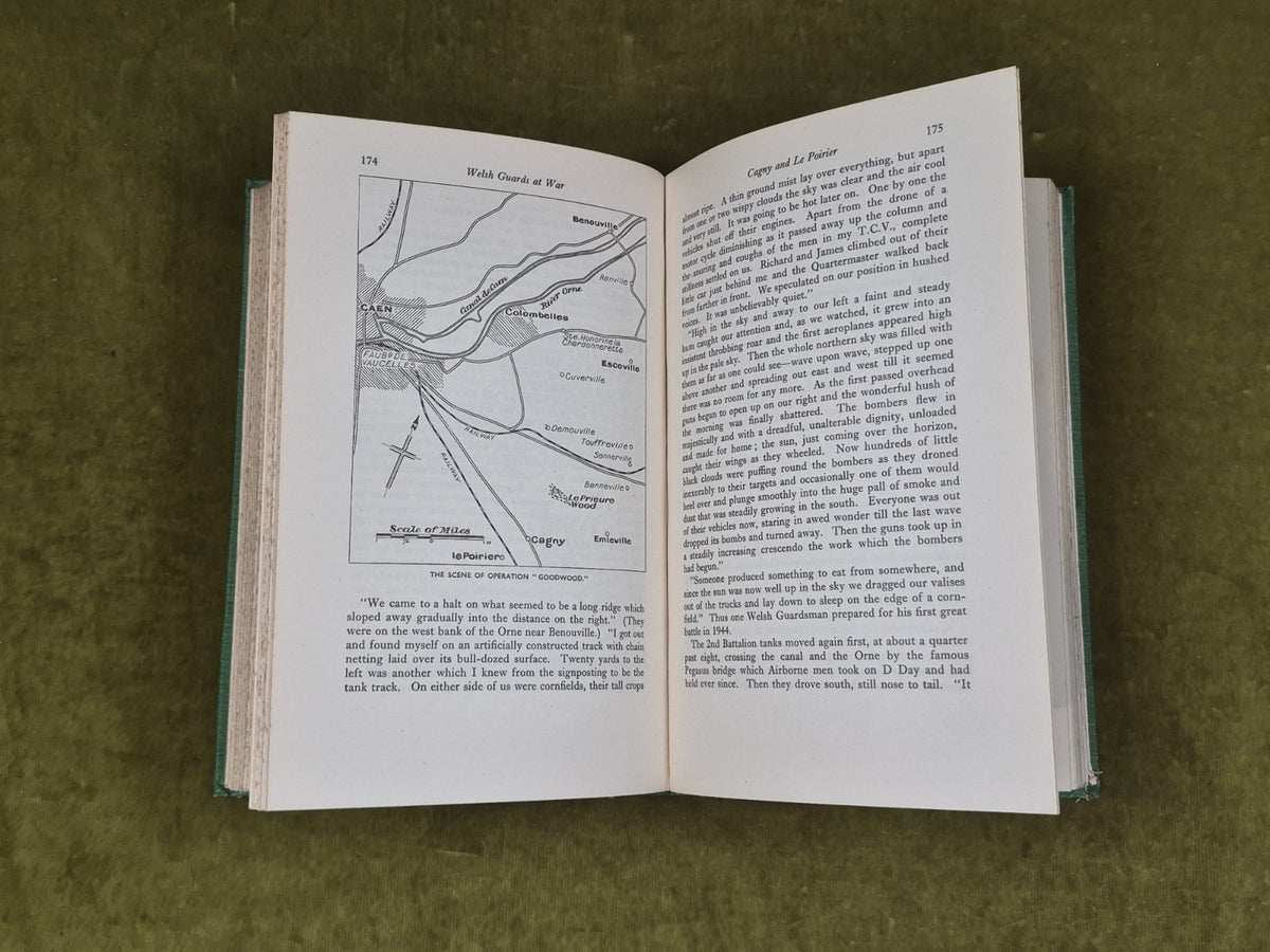 Welsh Guards at War- Major L.F. Ellis  1946 Gale & Polden 1st HB7