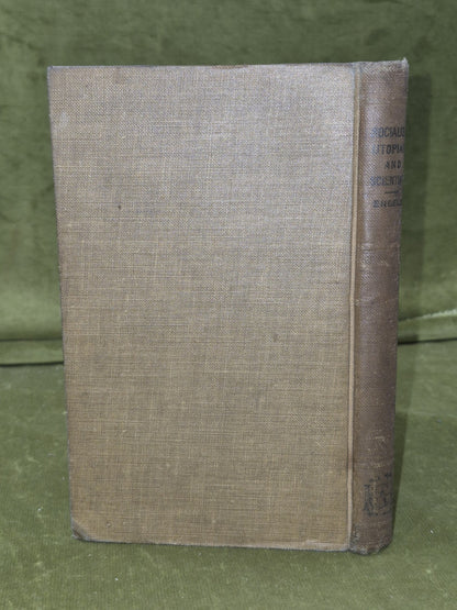 Socialism Utopian And Scientific by Frederick Engels Charles H Kerr Company 19121
