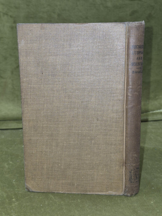 Socialism Utopian And Scientific by Frederick Engels Charles H Kerr Company 19121
