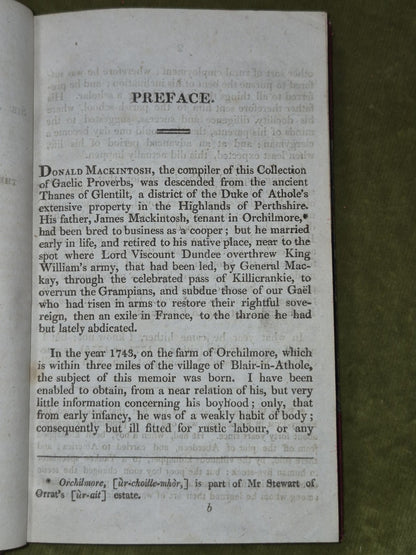 Mackintosh's Gaelic Proverbs 1819 Benjamin Franklin Edinburgh6