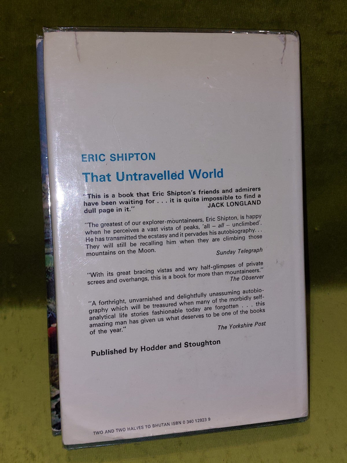 Two and Two Halves to Bhutan Peter Steele 19701