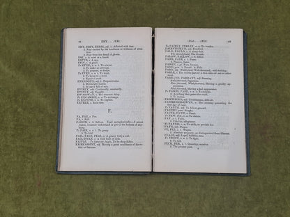 Dictionary of the Scottish Language - Cpt. Thomas Brown, Simpkin & Marshall 18454