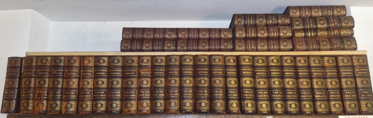 Encyclopedia Britannica Ninth Edition & Tenth Edition Plus Maps & Indexes0