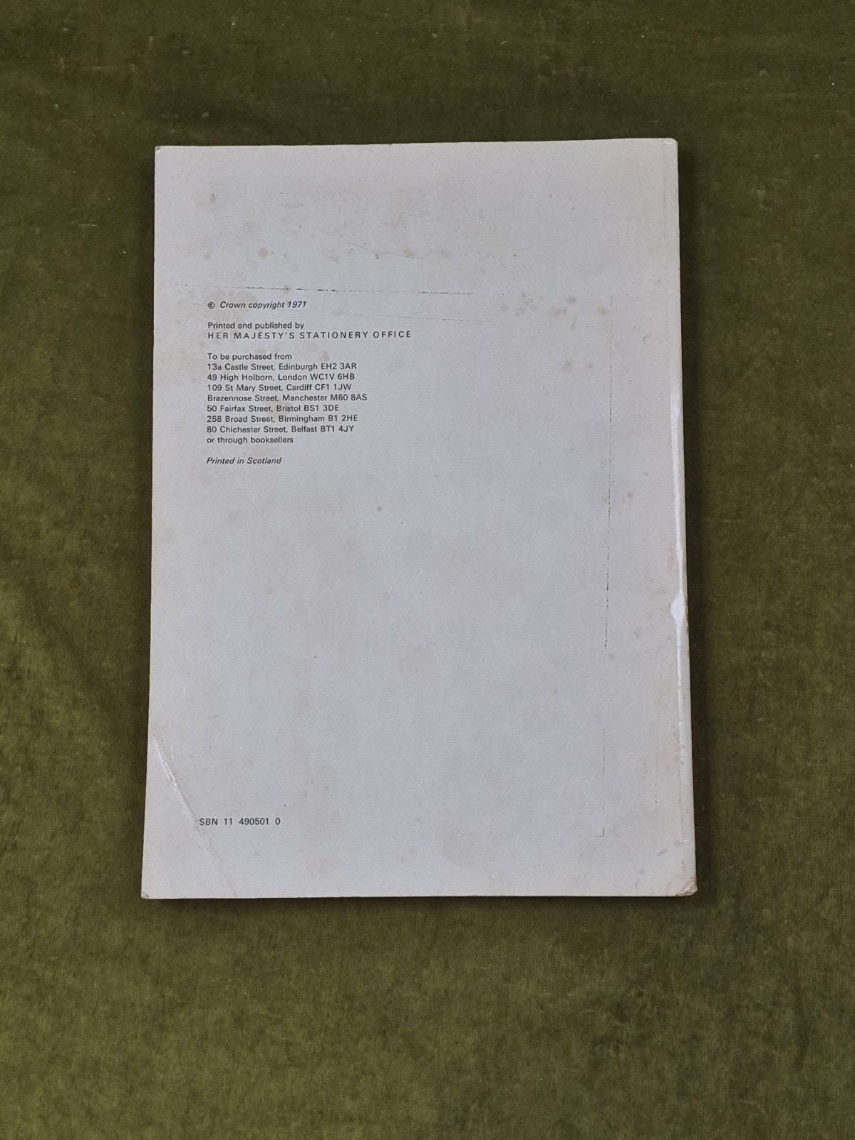 Scotland's Travelling People - Hugh Gentleman , Susan Swift , HMSO 1971 PB1