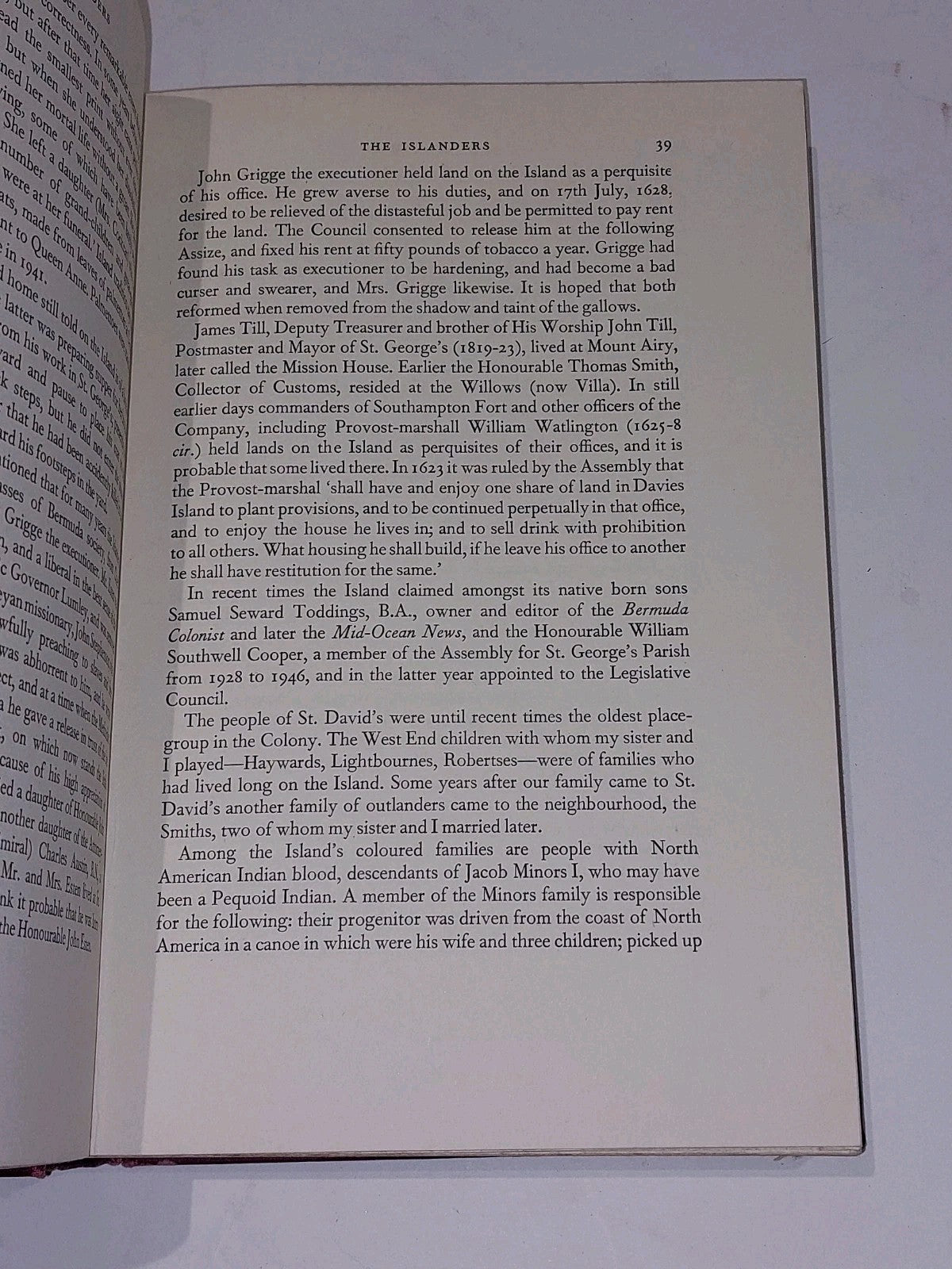 Life On Old St.David's Bermuda By E A McCallan Bermuda Historical Trust SIGNED8