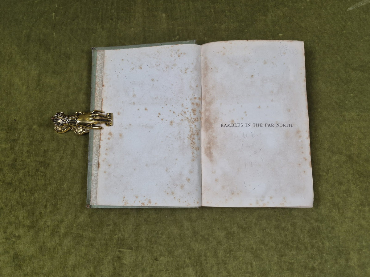 Rambles in the Far North R. MENZIES FERGUSSON 1884 Gardner 2nd Edition4
