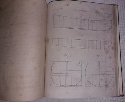 Ship building and Seamanship extract from Cooke's New Royal Encyclopaedia 1791 10