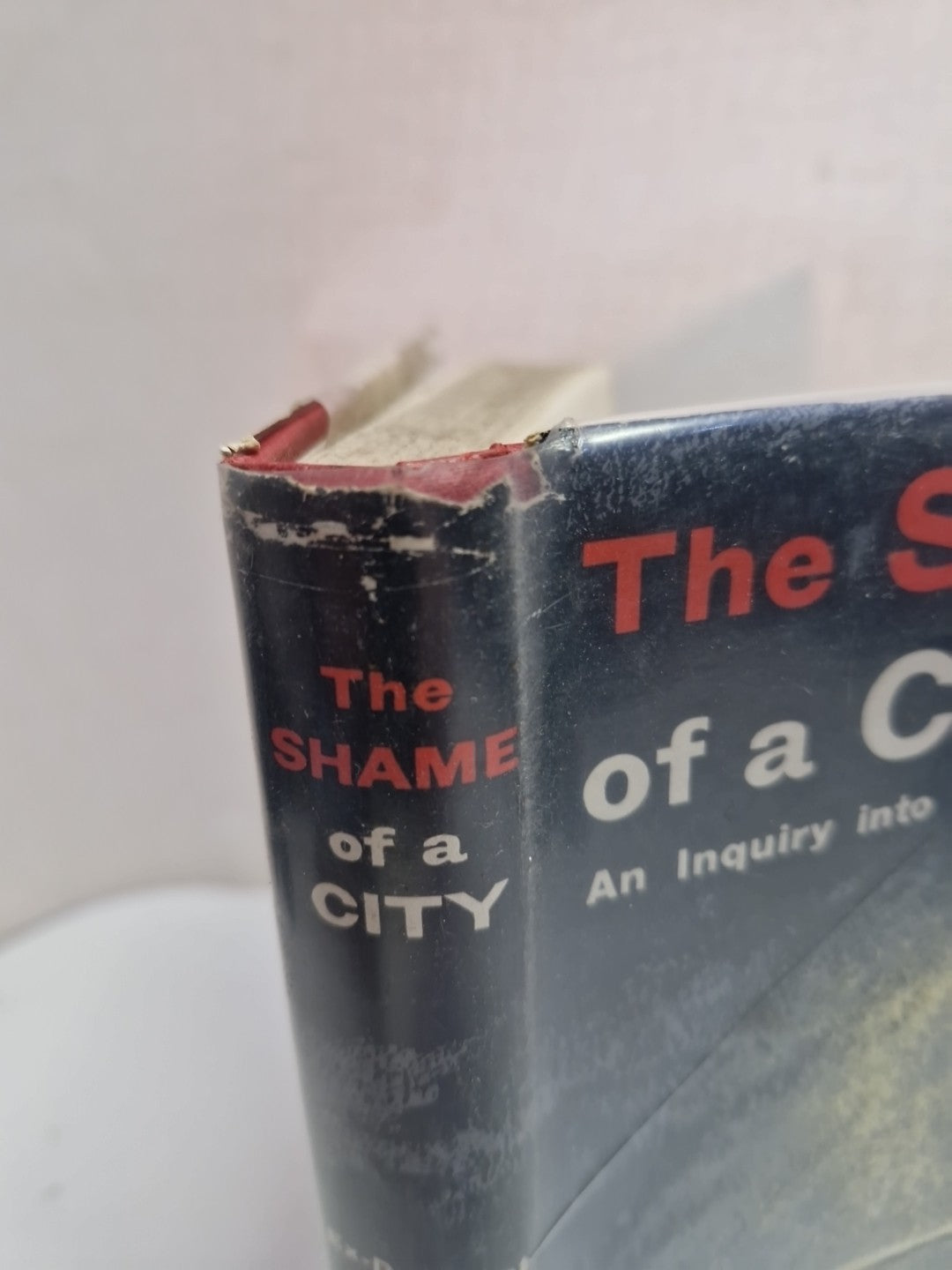 THE SHAME OF A CITY BY EX-DET SUPT JOHN GOSLING & Douglas Warner 1st Ed. 1960 DJ1