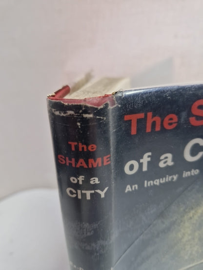 THE SHAME OF A CITY BY EX-DET SUPT JOHN GOSLING & Douglas Warner 1st Ed. 1960 DJ1