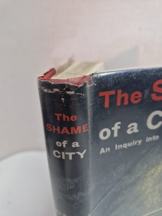 THE SHAME OF A CITY BY EX-DET SUPT JOHN GOSLING & Douglas Warner 1st Ed. 1960 DJ1