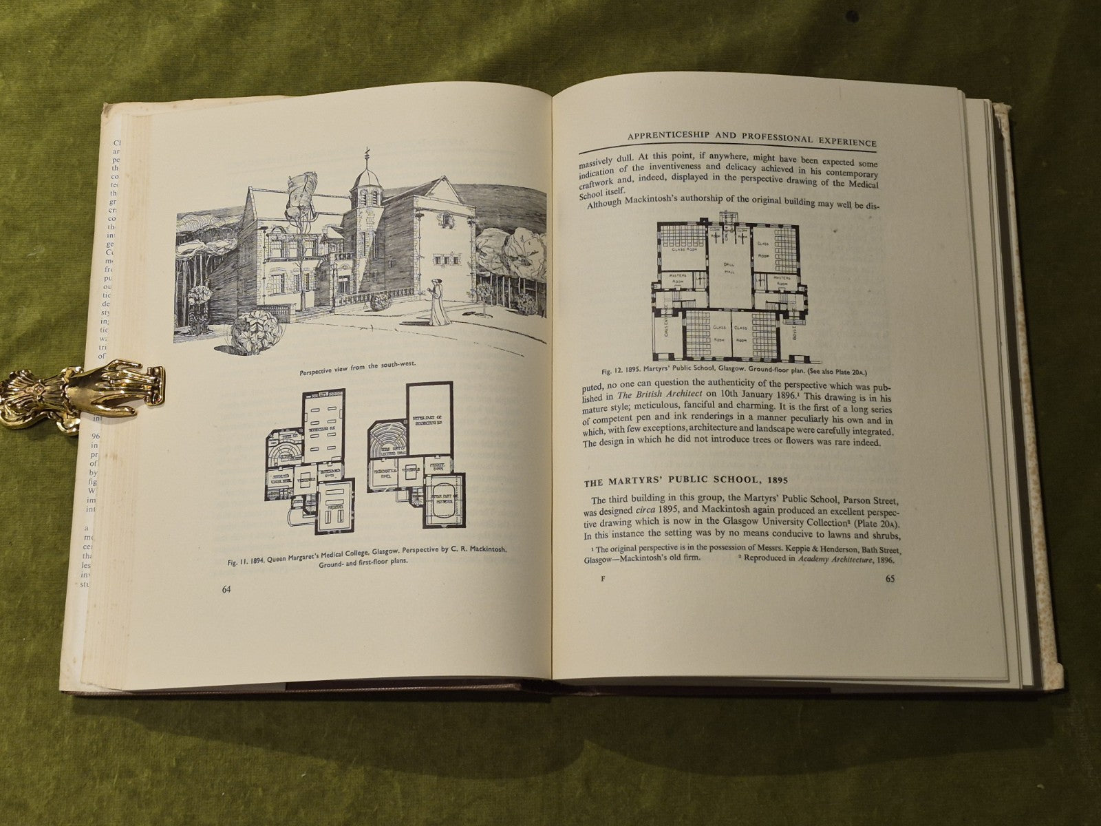 Thomas Howarth - Charles Rennie Mackintosh & the modern movement  1952 1st Edit.5