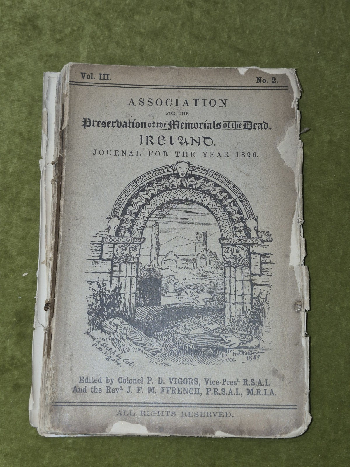 Ireland Preservation of the Memorials of the Dead Assorted Issues 1895-1911 17