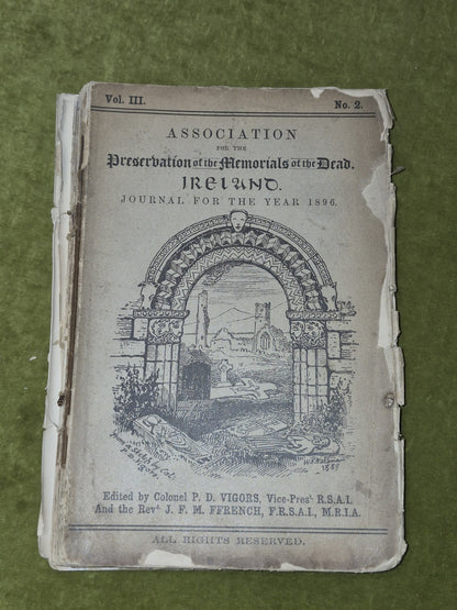 Ireland Preservation of the Memorials of the Dead Assorted Issues 1895-1911 17