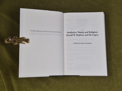 Aesthetics Nature and Religion Ronald W Hepburn and His Legacy 2020 Aberdeen DJ3