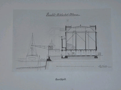 Possehl's Kohlenhof Hamburg Altona 1896 Industrial History Coal Mining7