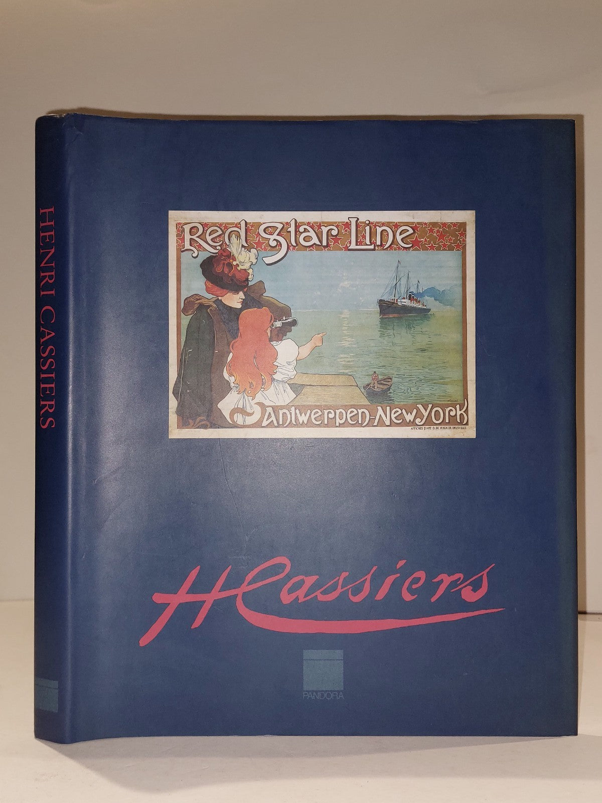 Henri Cassiers 1858-1944 by Henry Cassiers 1994, In Dutch, Red Star Line Images 0
