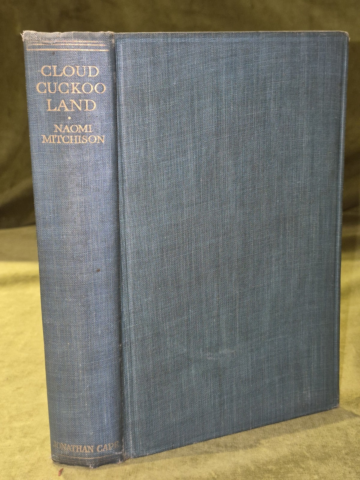 Naomi Mitchison Cloud Cuckoo Land 1925 First Edition Jonathan Cape0