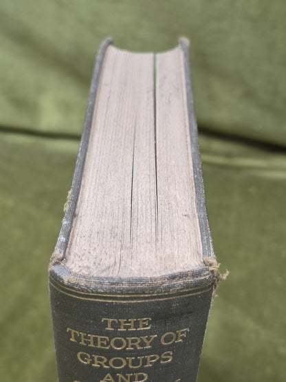 The Theory of Groups and Quantum Mechanics First Ed. Methuen Hermann Weyl 19312