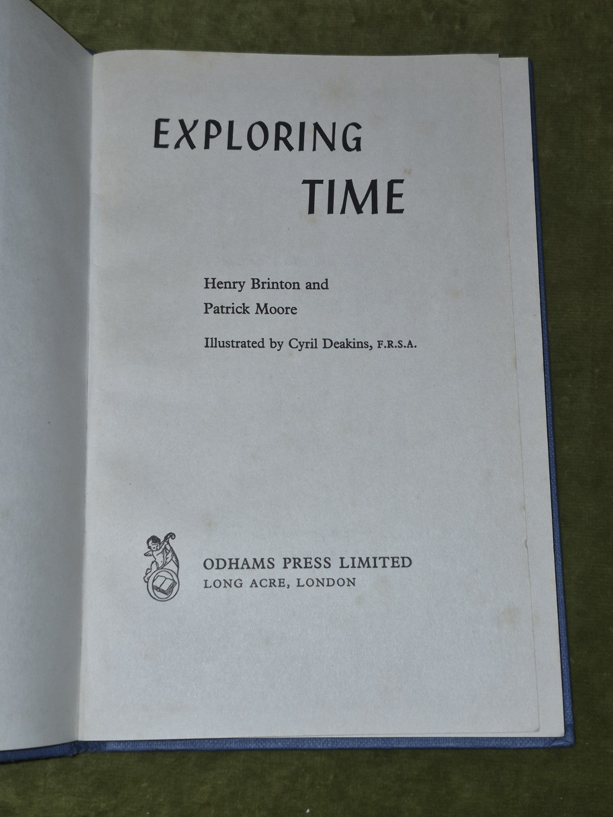 Exploring Time (1962 First) Henry Brinton Patrick Moore3