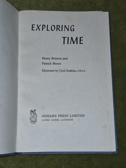 Exploring Time (1962 First) Henry Brinton Patrick Moore3
