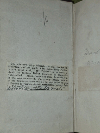 Ettore Fieramoca La Disfida Di Barletta Racconto Di Massimo D'Azeglio 18374