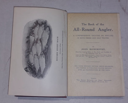 John Bickerdyke - The Book of the All-Round Angler - Vintage HardBack Book 2