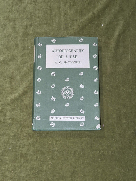 Autobiography of a Cad - A.G. Macdonell , Macmillan Modern Fiction Library 19510